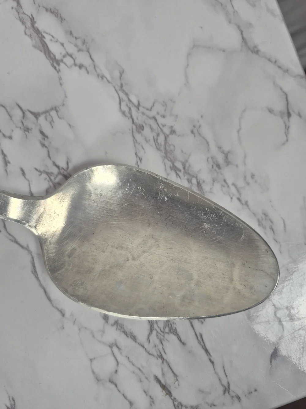 VTG Wendell August Hand Hammered Aluminum Serving Spoon 1955 —  16